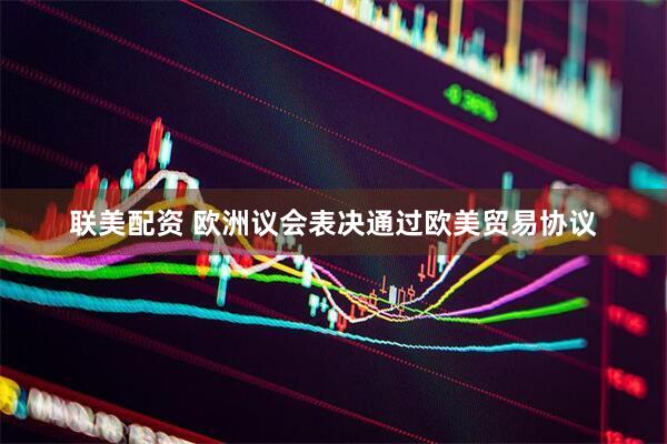联美配资 欧洲议会表决通过欧美贸易协议