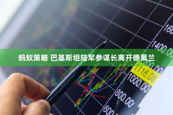 蚂蚁策略 巴基斯坦陆军参谋长离开德黑兰
