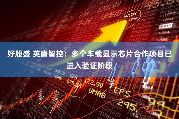 好股盛 英唐智控：多个车载显示芯片合作项目已进入验证阶段